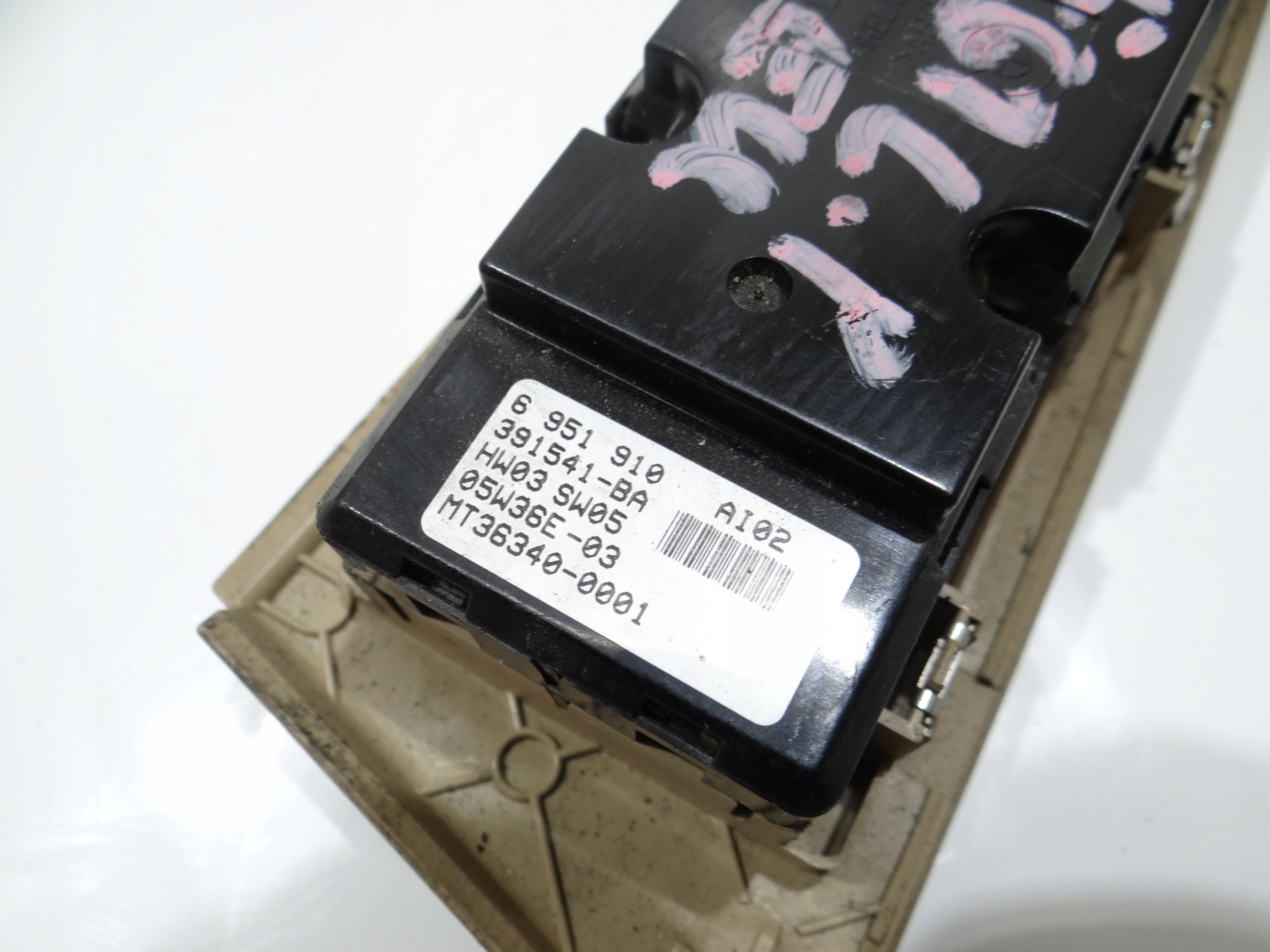 PANEL window control switch of mirrors BMW E61 6951910 EU (16398194)