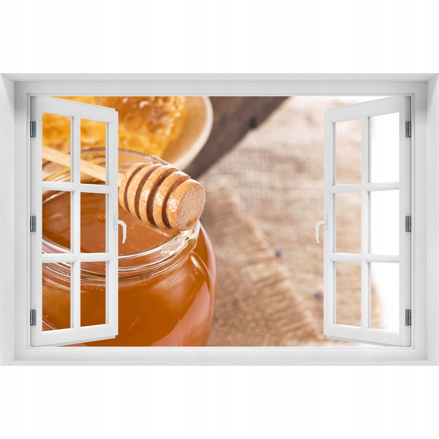 

Naklejka 3D Okno Naklejka na ścianę Miód 90x60