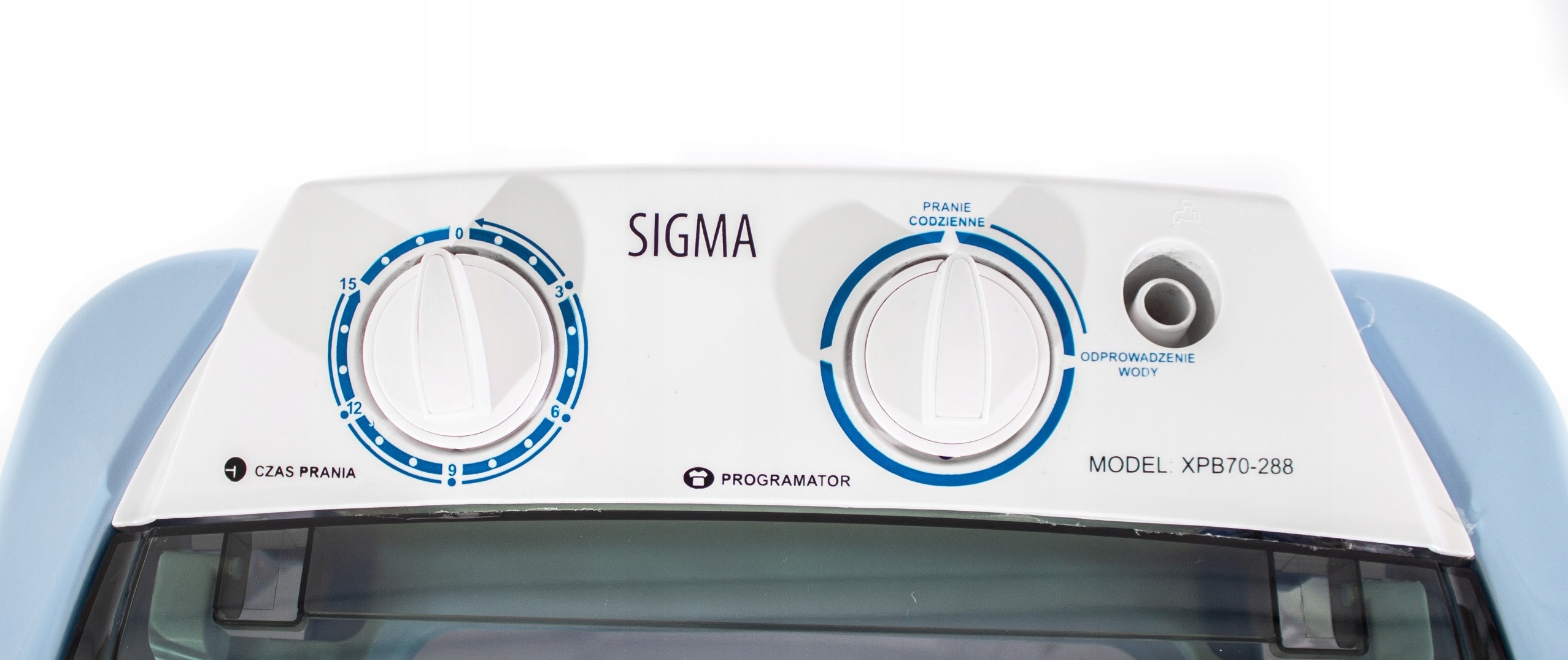 Mała PRALKA WIRNIKOWA JAK DAWNIEJ 7KG MOCNA TIMER Kolor dominujący biały