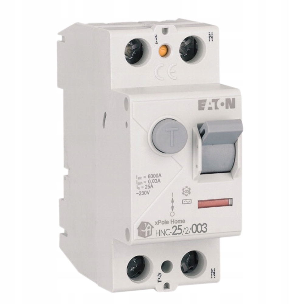 

Eaton Wyłącznik Różnicowo-prądowy 2P 25A Ac 194690