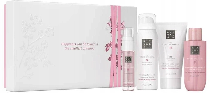 Rituals Zestaw 4 el Sakura Kosmetyków Pianka Olejek Mgiełka Krem