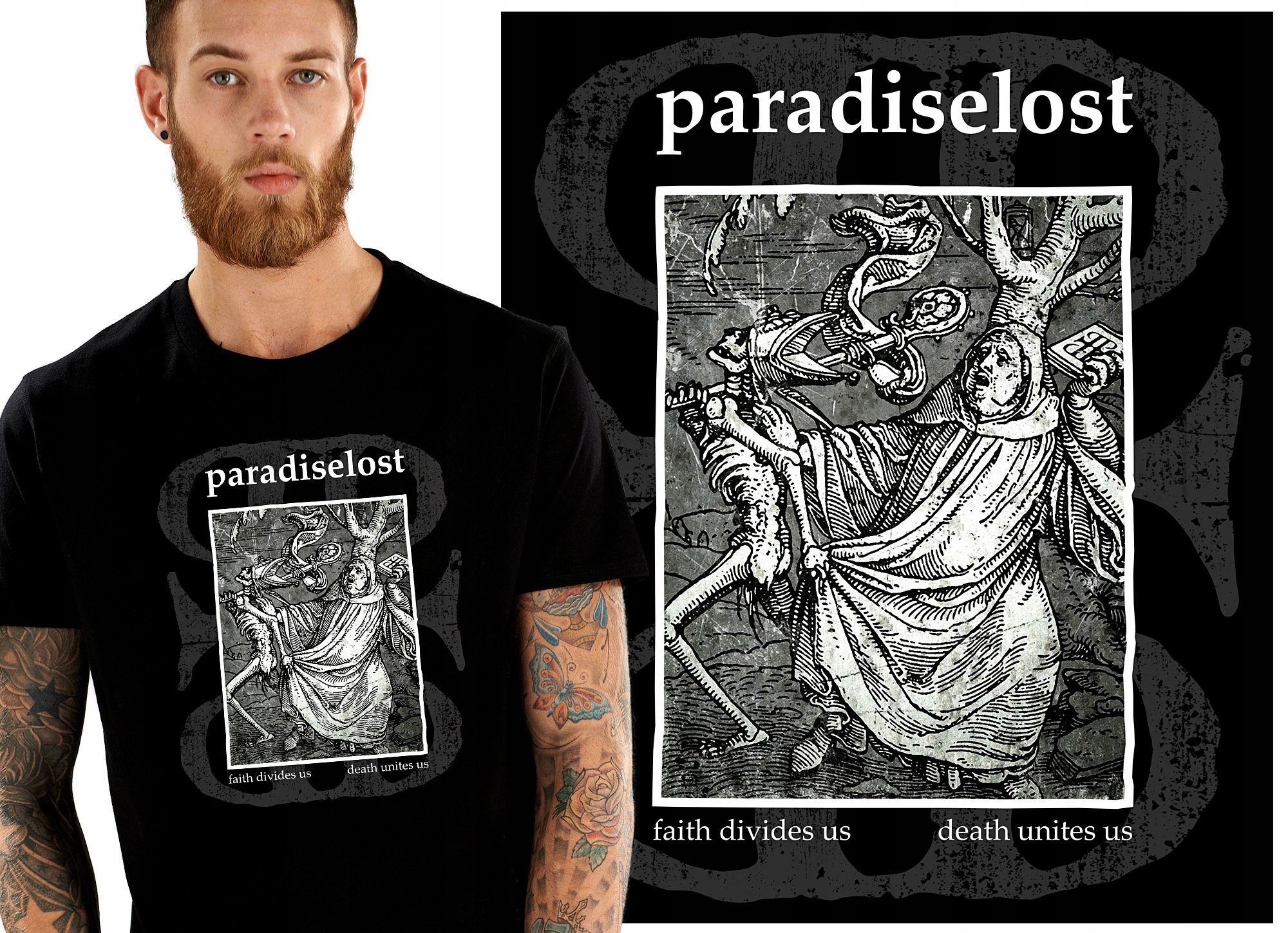 

Paradise Lost Nick Holmes Koszulka Męska M