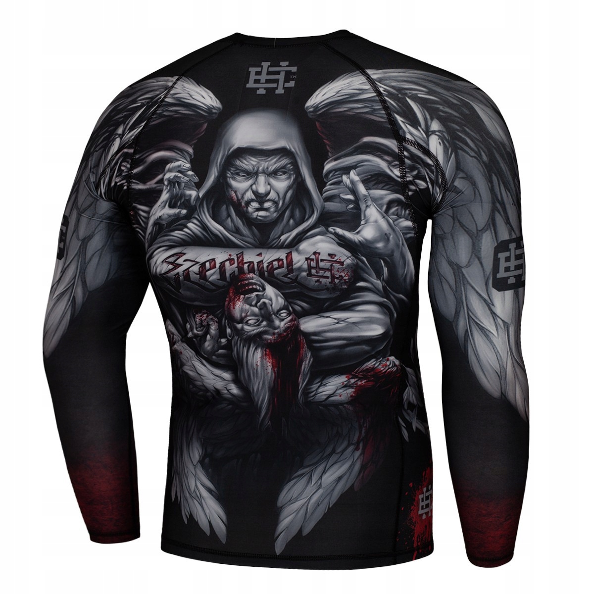 RASHGUARD na siłownię EXTREME HOBBY Ezechiel XL Kod producenta 1062-8080-XL-CZARNY