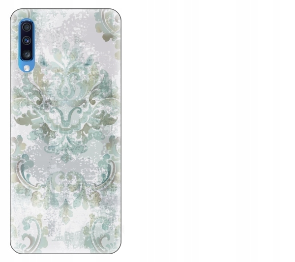 

Etui pokrowiec Samsung Galaxy A70 Vintage wzór bar
