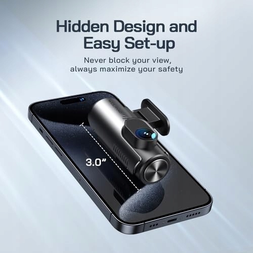 WOLFANG Kamera Samochodowa 4K WiFi 32GB Ultra Nocny Widok 170° WDR G-Sensor — miniatura 8