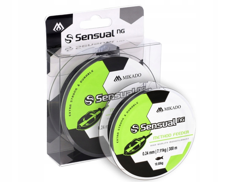 Żyłka Mikado Sensual Ng Method Feeder 0.28 mm 300 m Czarny