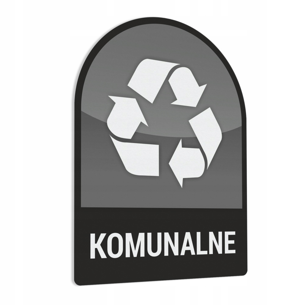 

Naklejka Odpady Komunalne 15x20