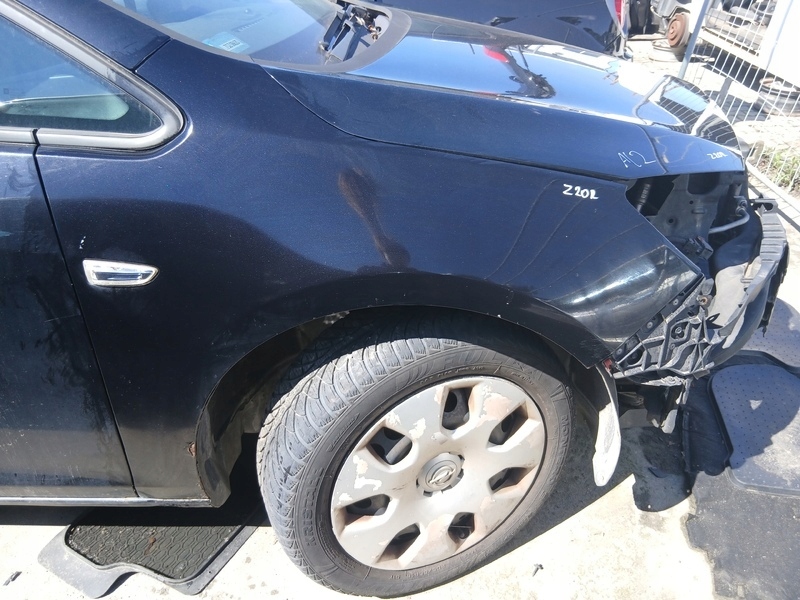 fender front left OPEL ASTRA J NR LAK Z20R