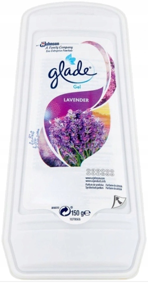 

Odświeżacz powietrza w żelu Glade Lawenda 150 g
