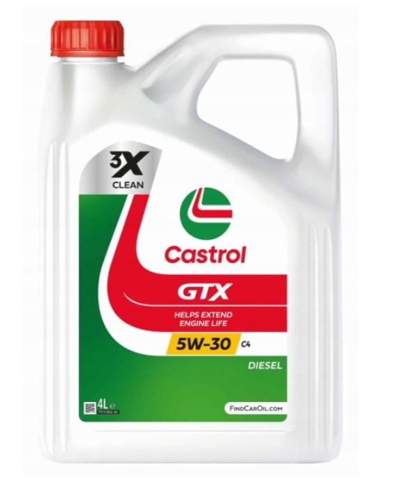 OLEJ CASTROL 5W30 4L GTX / C4 / RN0720 / 226.51