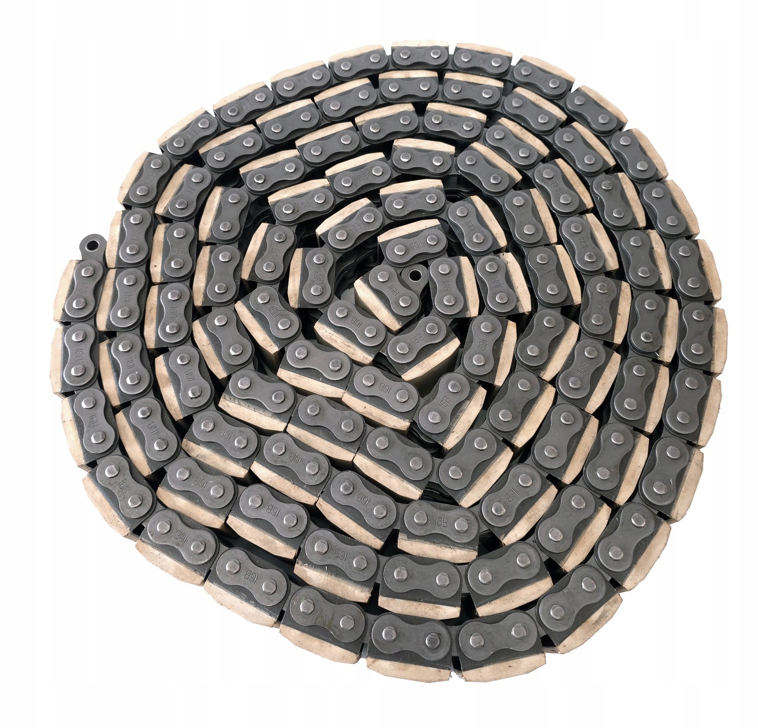 Válečkový řetěz 16B-2 s dvouřadým gumovým krytem Ozdowski Ozdowski