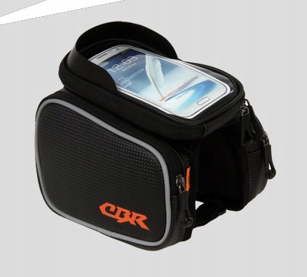 TORBA ROWEROWA SAKWA NA RAMĘ CBR UCHWYT NA TELEFON WIELOFUNKCYJNY ETUI Pojemność 1.3 l