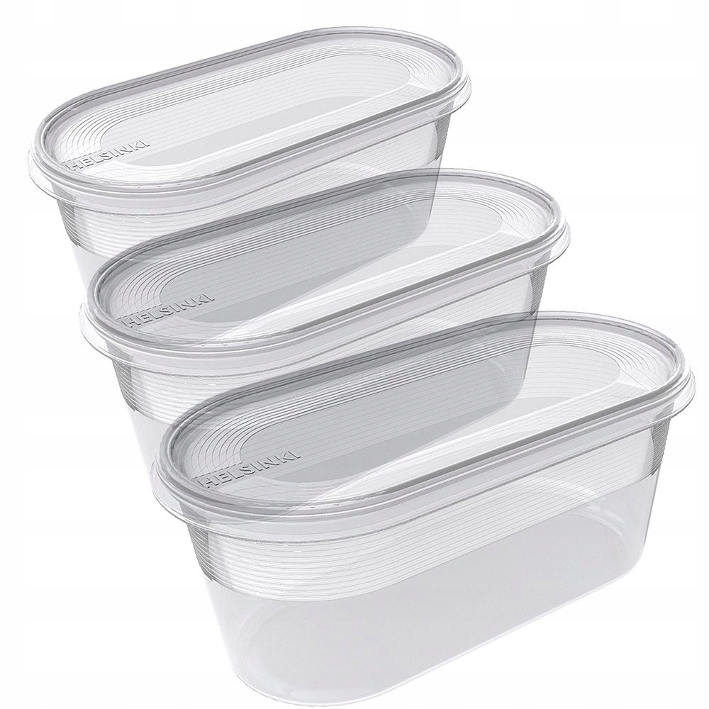 

Zestaw pojemnik plastikowy żywności makaron 3szt