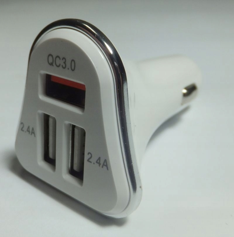 Ładowarka do kampera 12V USB 2x 2,4 A + QC 3,0 Haba Marka HABA