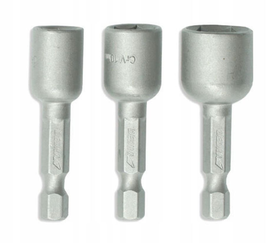 

Dedra Zestaw Nasadek Magnetycznych 8,10,13X48MM