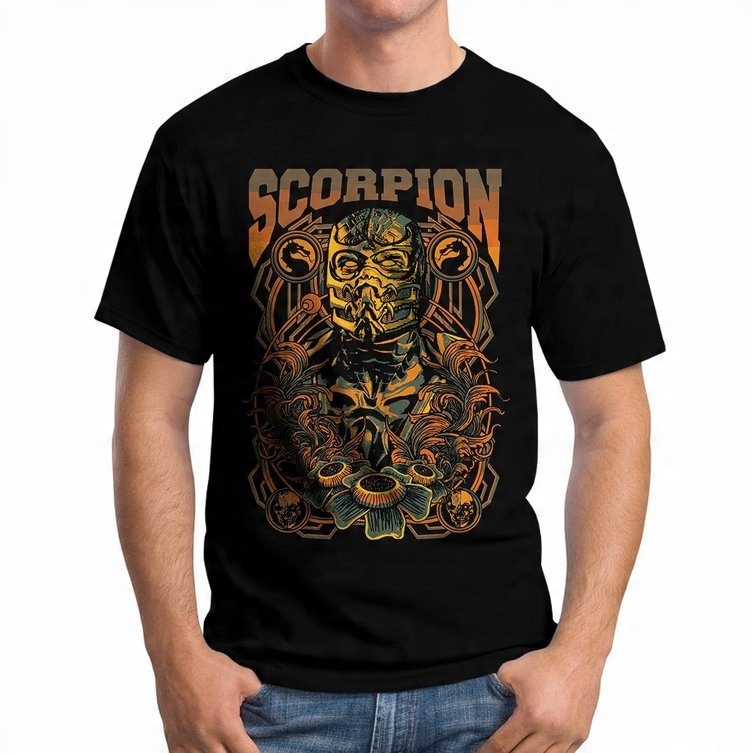 

Koszulka Bawełniana Mortal Kombat Scorpion XL