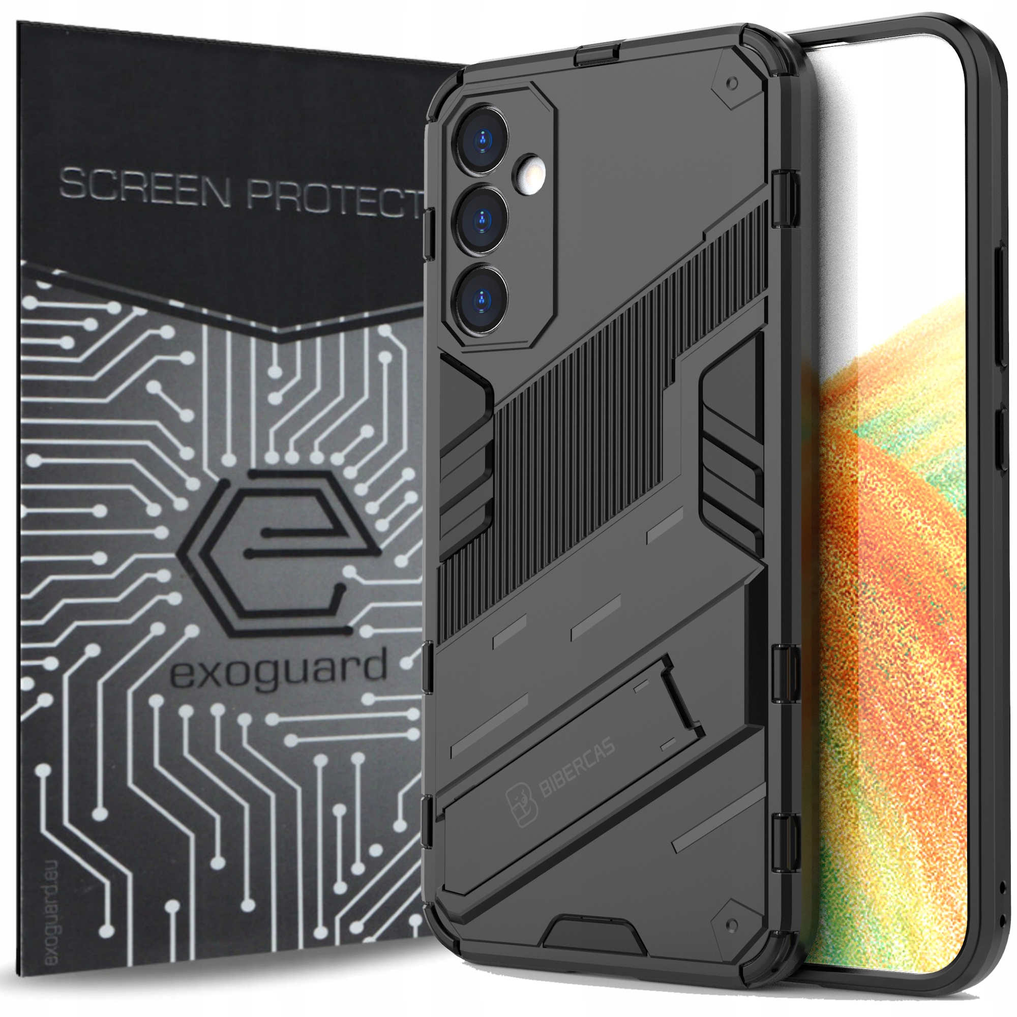 

Case Etui Pancerne+szkło do Samsung Galaxy A34 5G