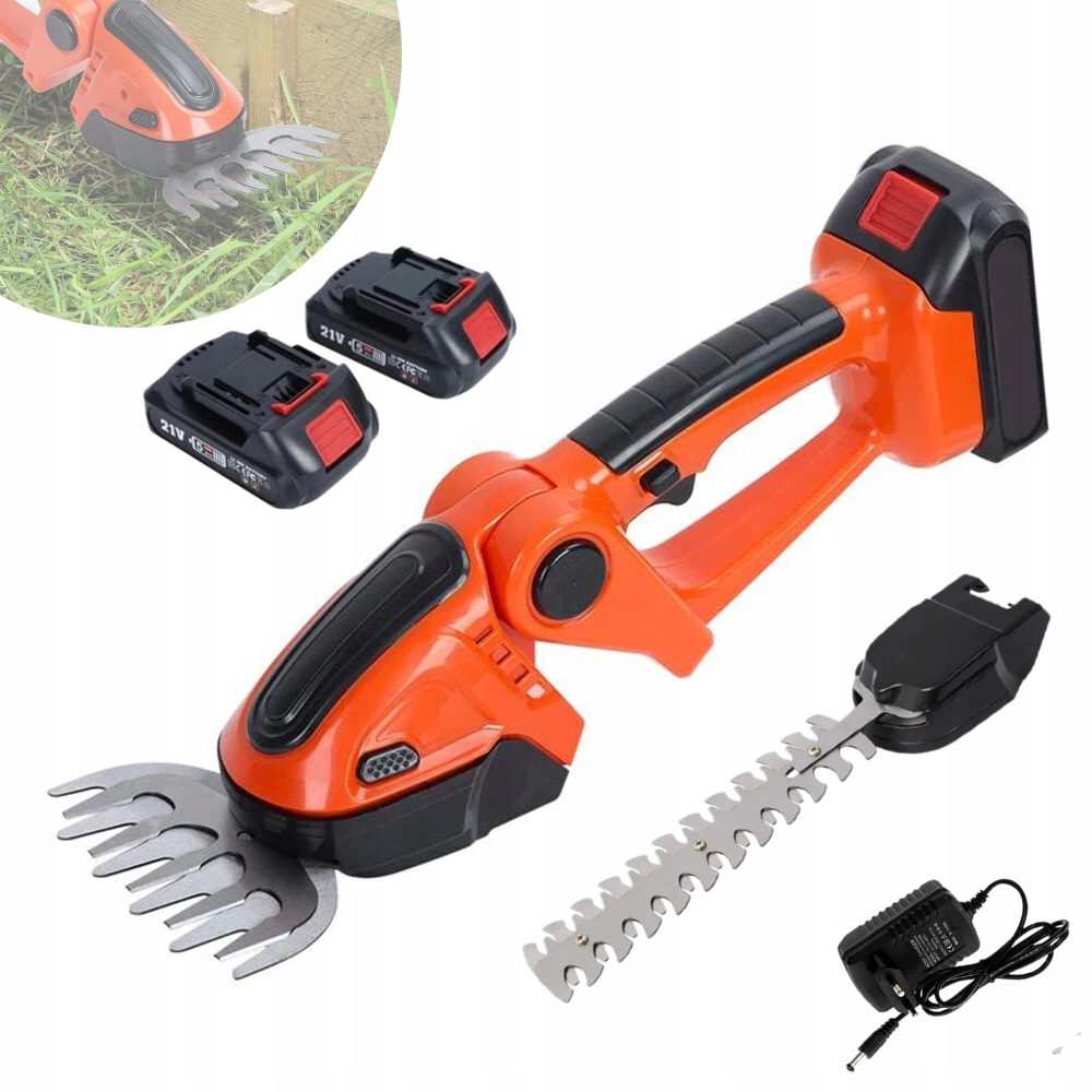 Nůžky Na Živý Plot Trávy Akumulátorové 24V Z 2AKU