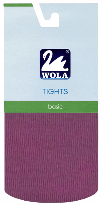 WOLA RAJSTOPY GŁADKIE BAWEŁNA 140/146 PURPLE C93 Marka inna