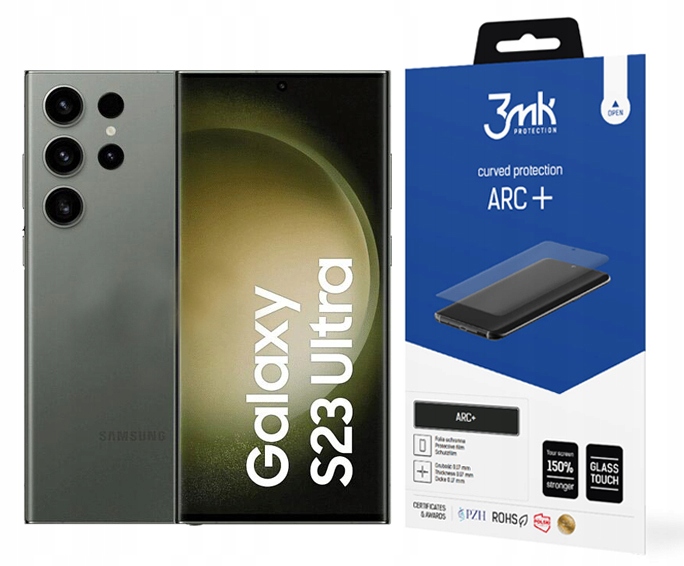 

3MK Folia Fs Arc+ do Samsung Galaxy S23 Ultra
