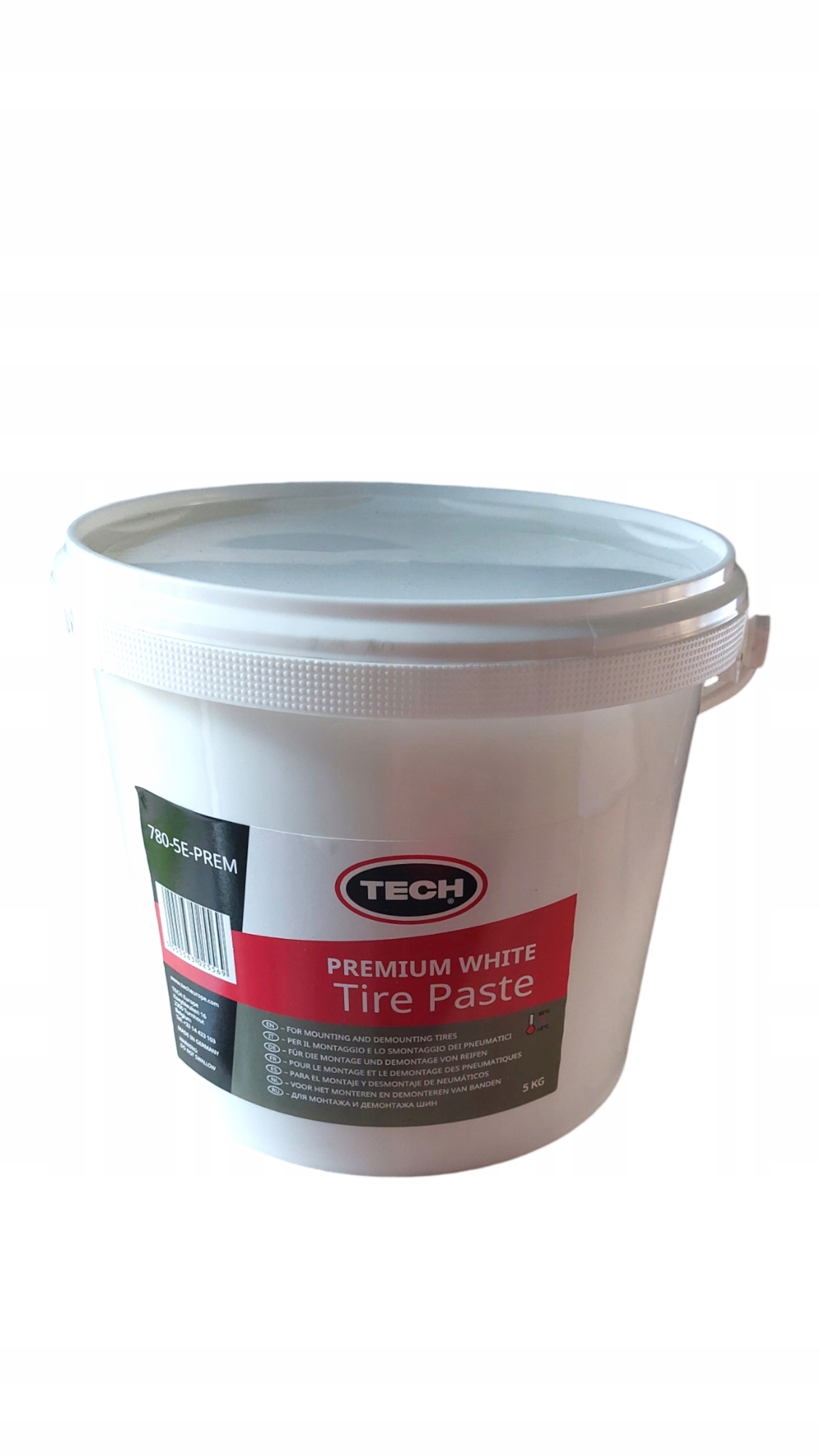 Pasta montażowa do opony Tech Premium biała 5kg