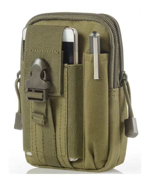 

Saszetka Biodrówka wojskowa do paska Molle Khaki