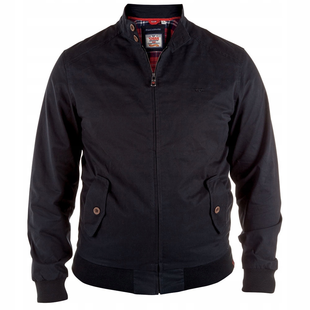 D555 bunda pánská Windsor nadměrná velikost 4XL černá