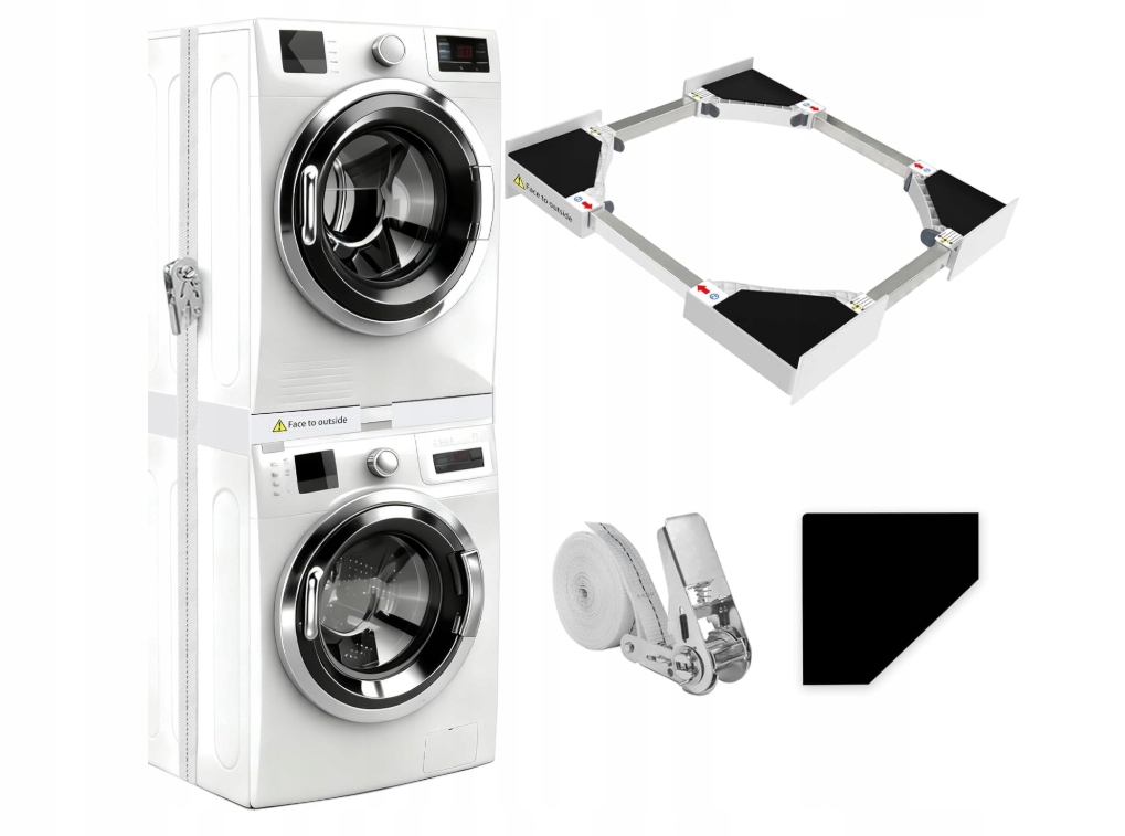 Niuxx Stojak Na Pralkę Suszarkę Uniwersalny 46 CM-66 CM