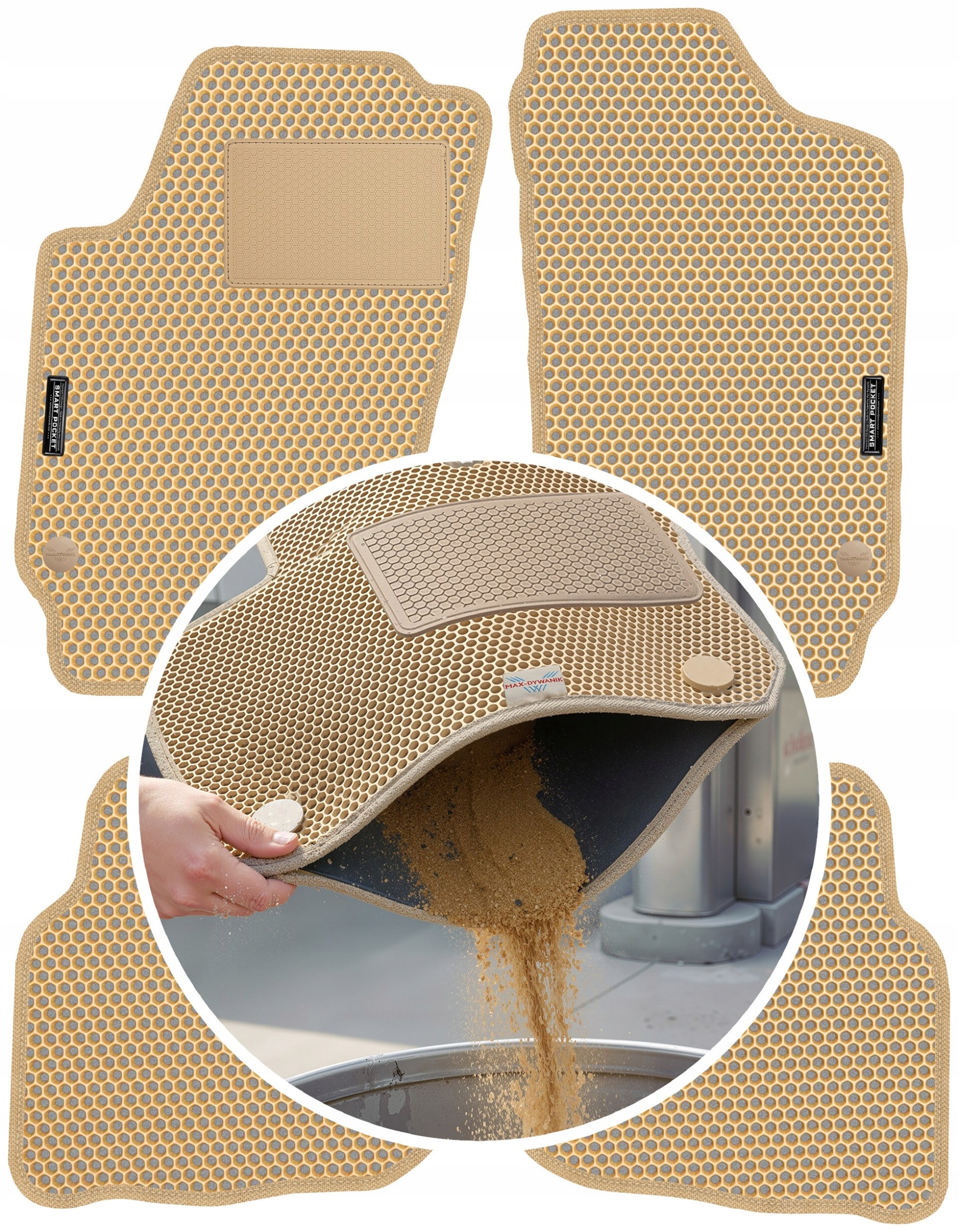 Seat Cordoba II 2002-2009 Koberce Eva Smart Pocket