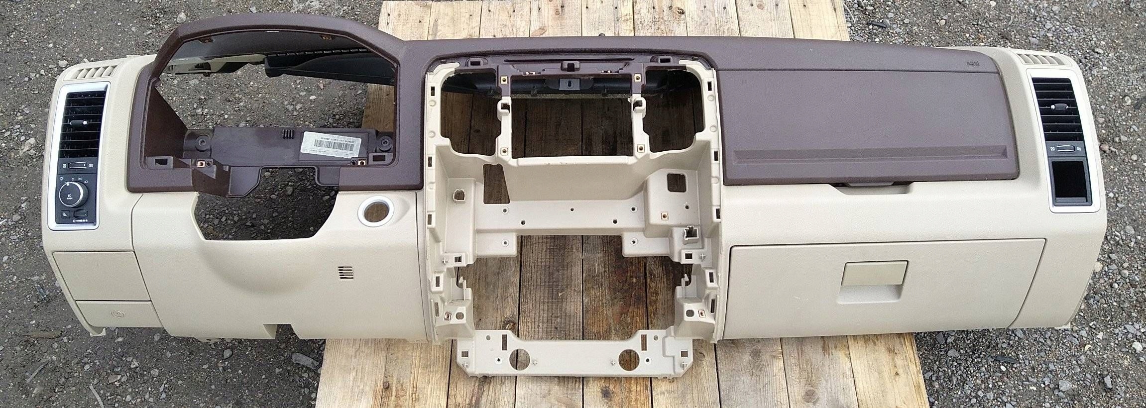 dashboard instrument panel console airbag airbag passenger compartment Dodge RAM 1500 2013
