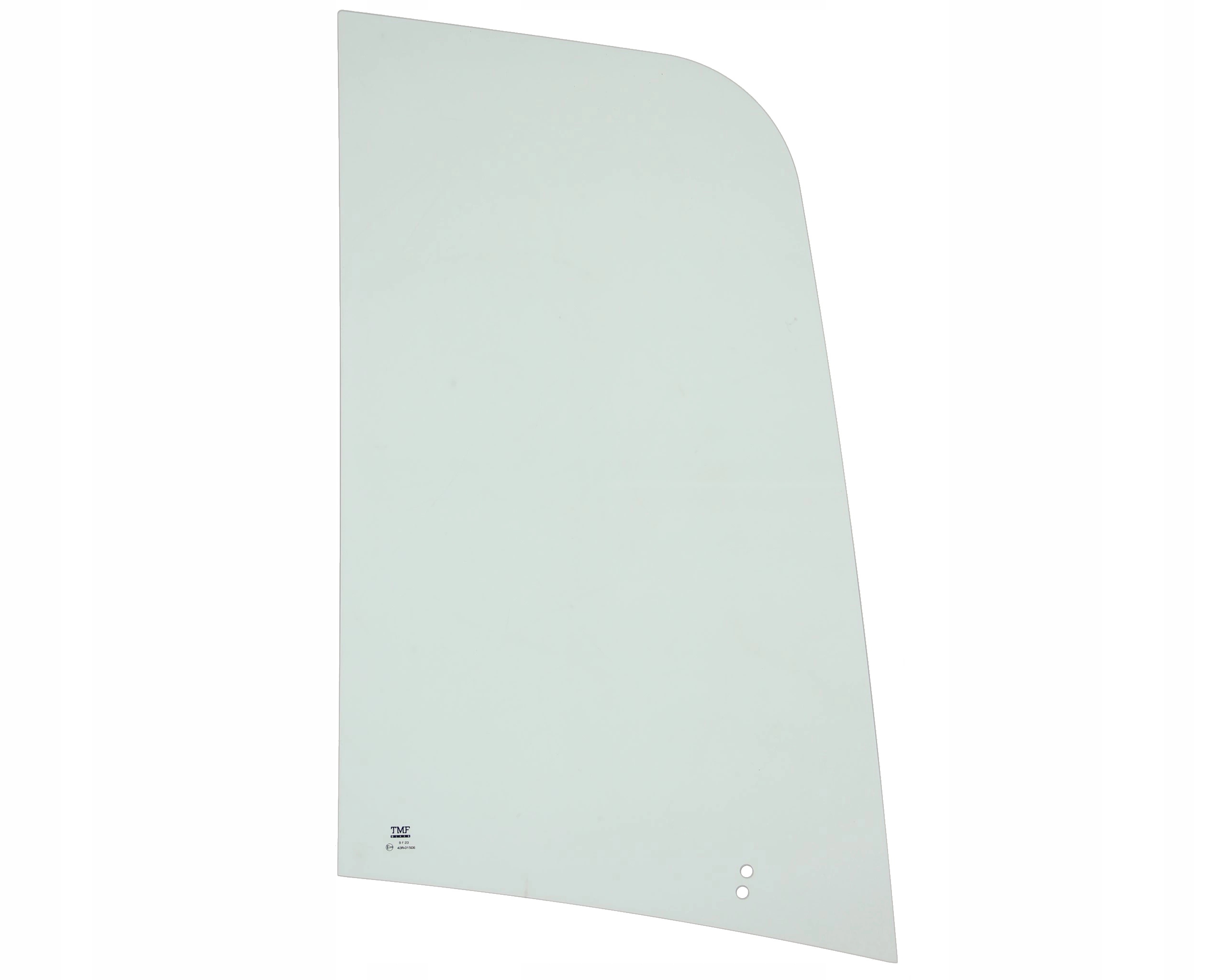 boční sklo pravé přední minibagr Kubota