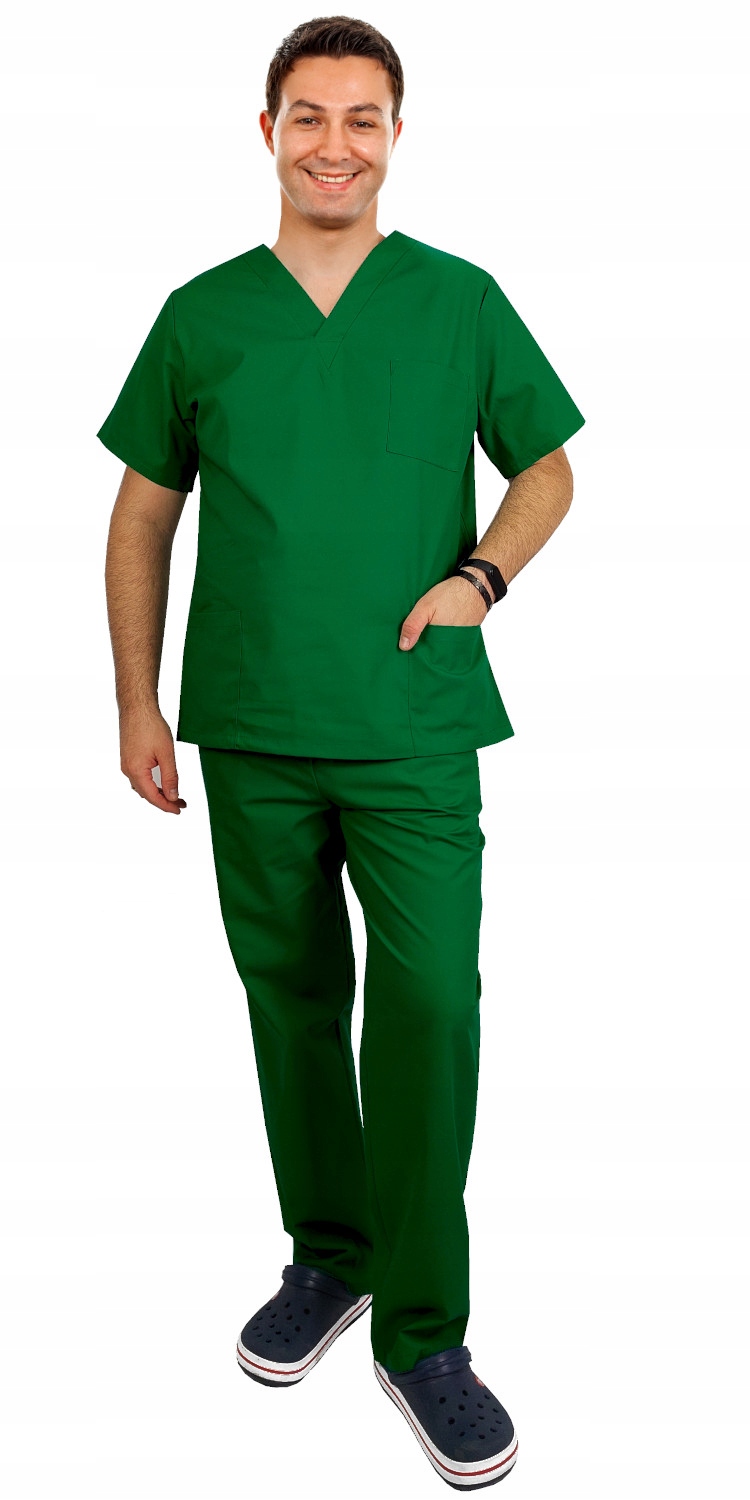 

Komplet medyczny męski Clinic zielony roz.L
