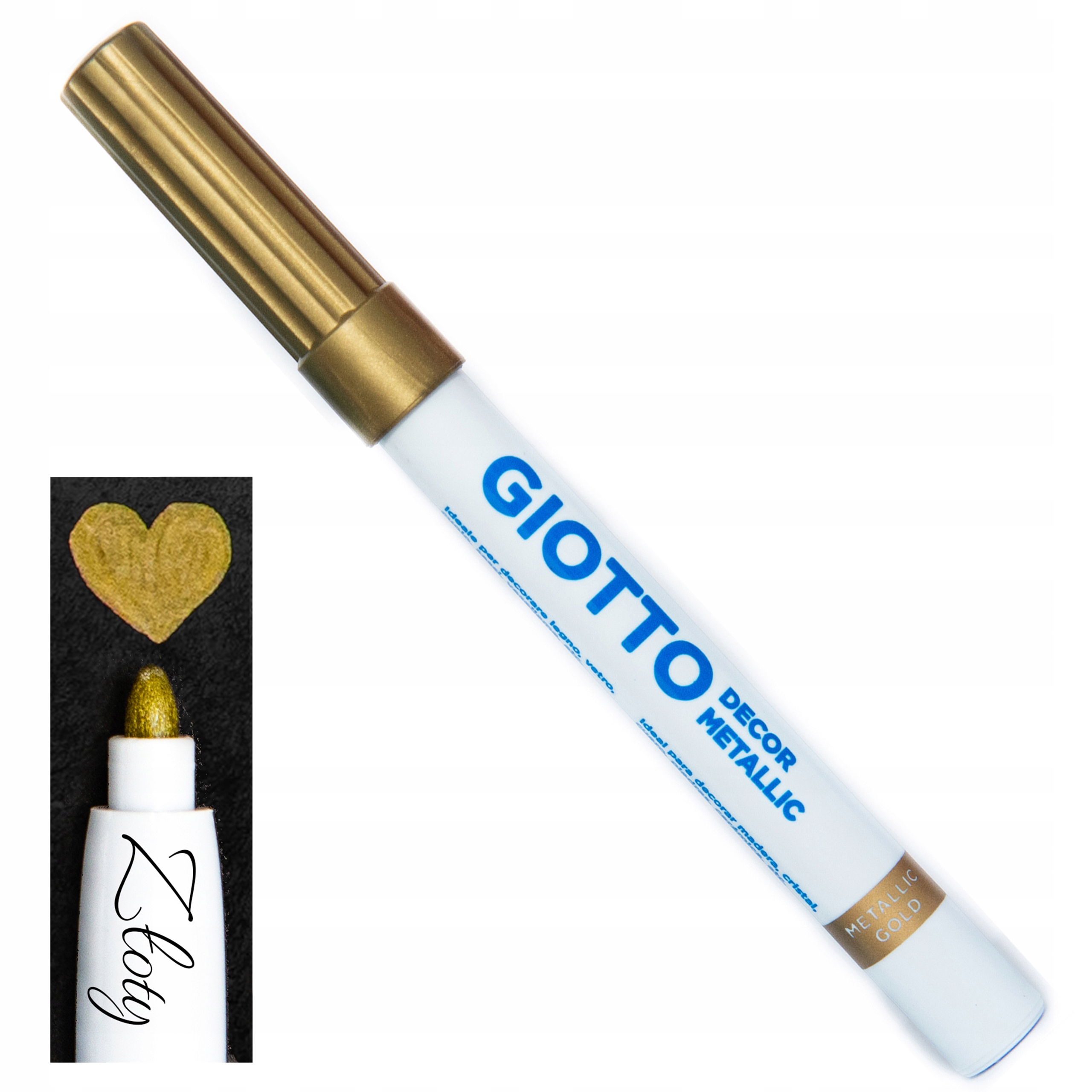 

Pisak Marker Do Księga Gości Intensywny Złoty