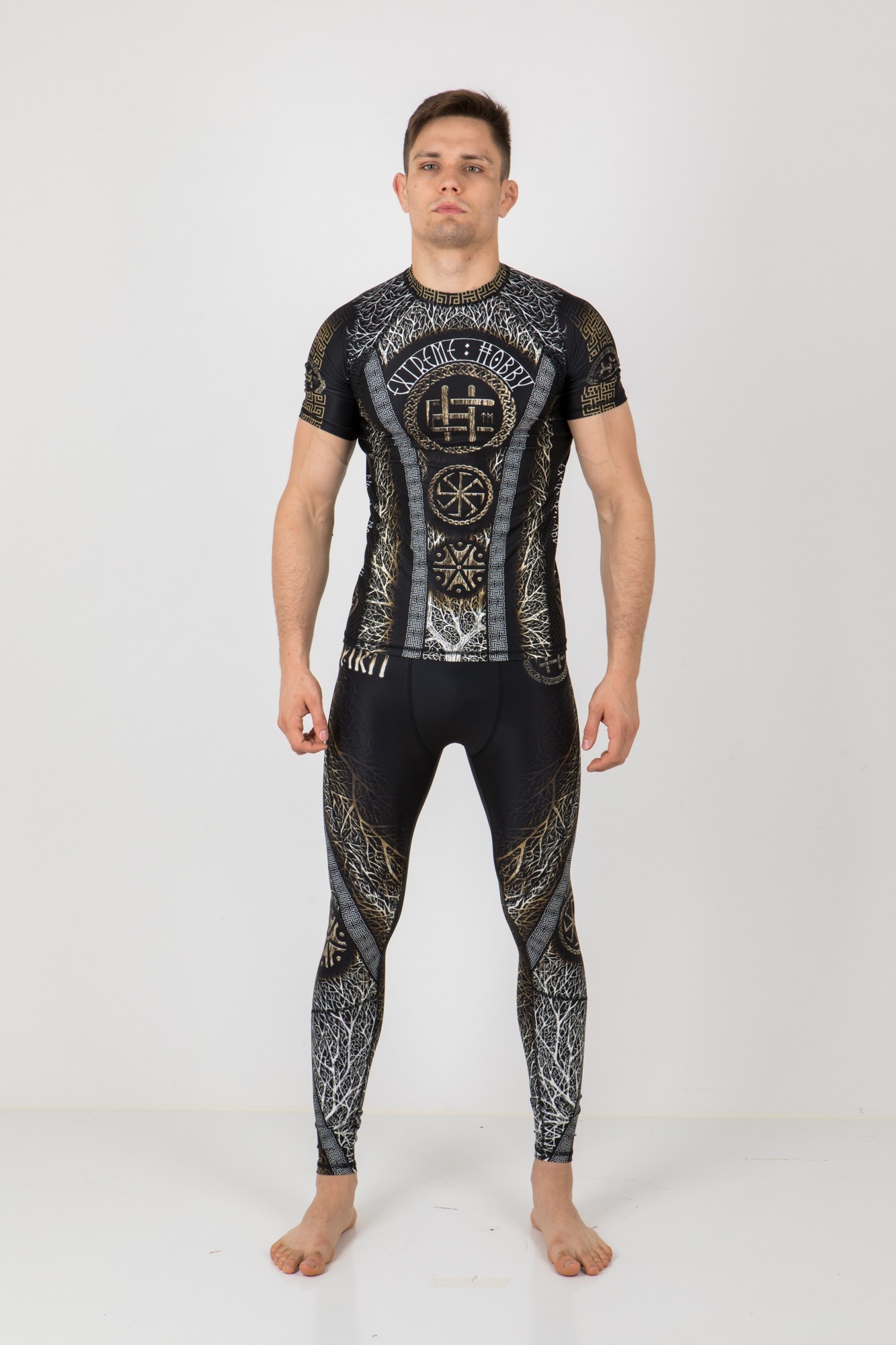 Koszulka do MMA męska rashguard SLAVIC SPIRIT L Waga produktu z opakowaniem jednostkowym 0.2 kg