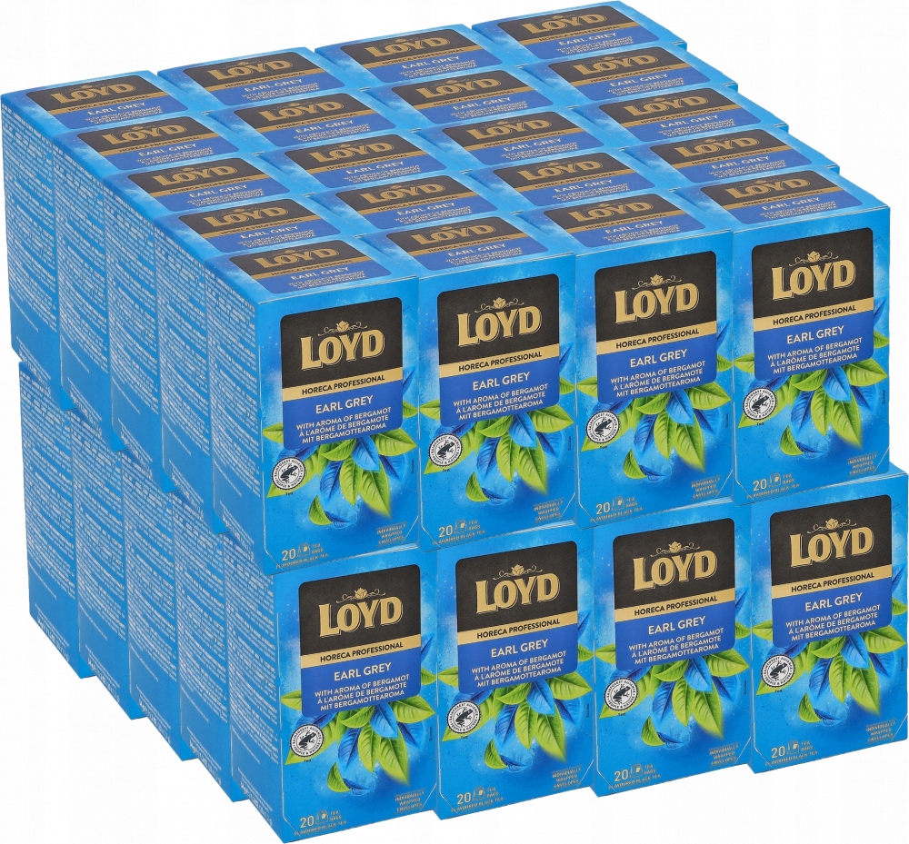 Herbata Loyd Earl Grey w saszetkach 1,7 g x 20 szt x40