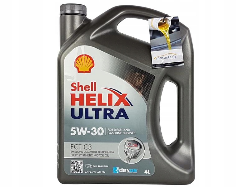 SHELL HELIX ULTRA ECT C3 5W30 API SN DPF 9L Pojemność opakowania 1 l