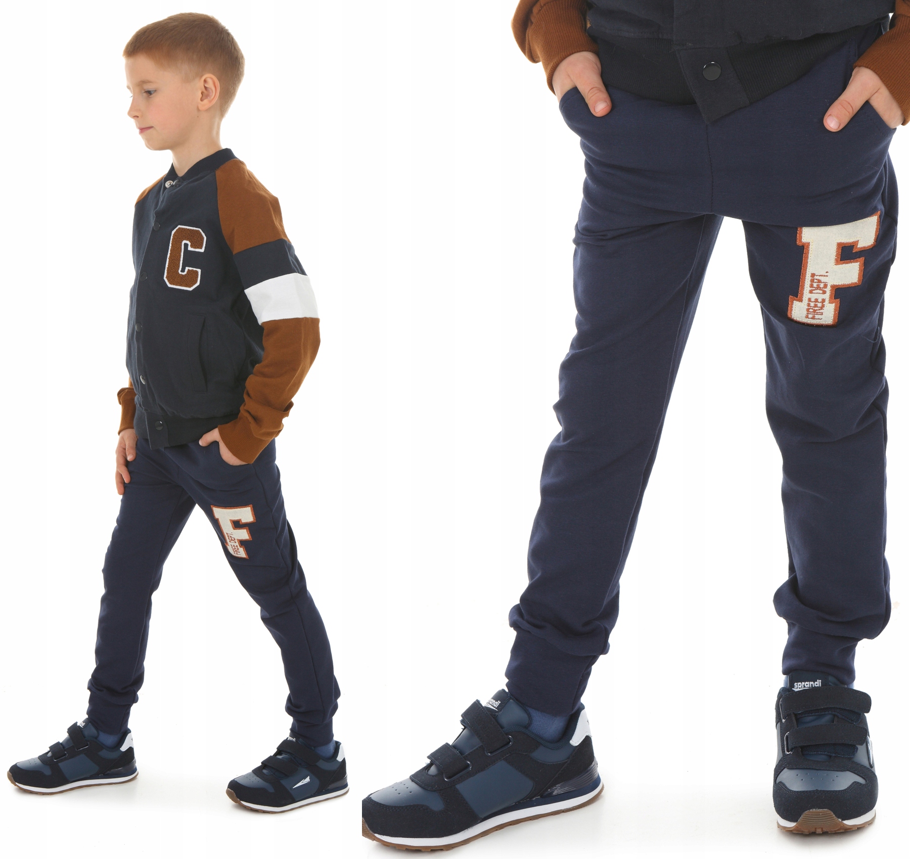 

Spodnie dresowe, Haft 140 Granat