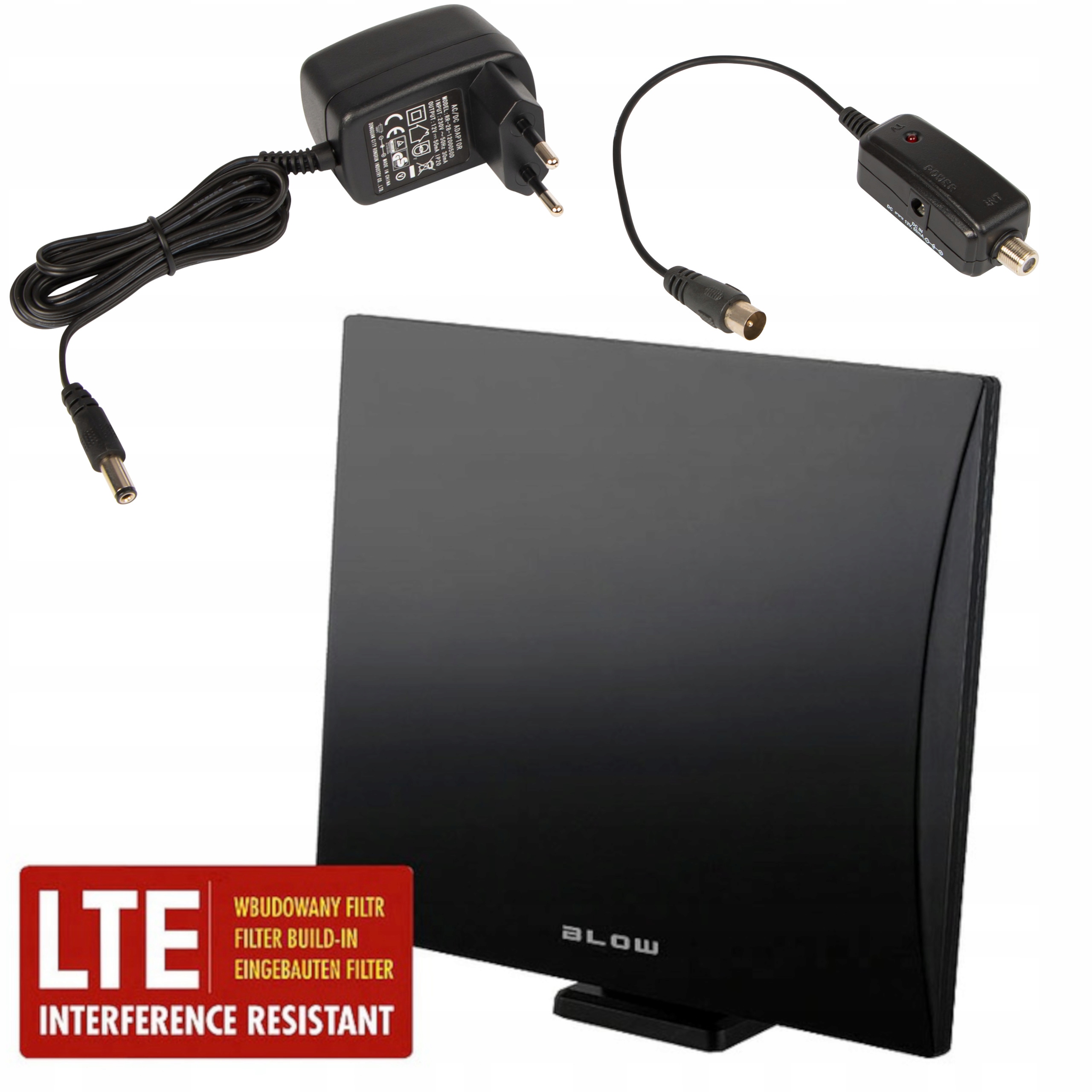 

Antena Dvb-t Blow pokojowa wewnętrzna Tv Hd MUX-8