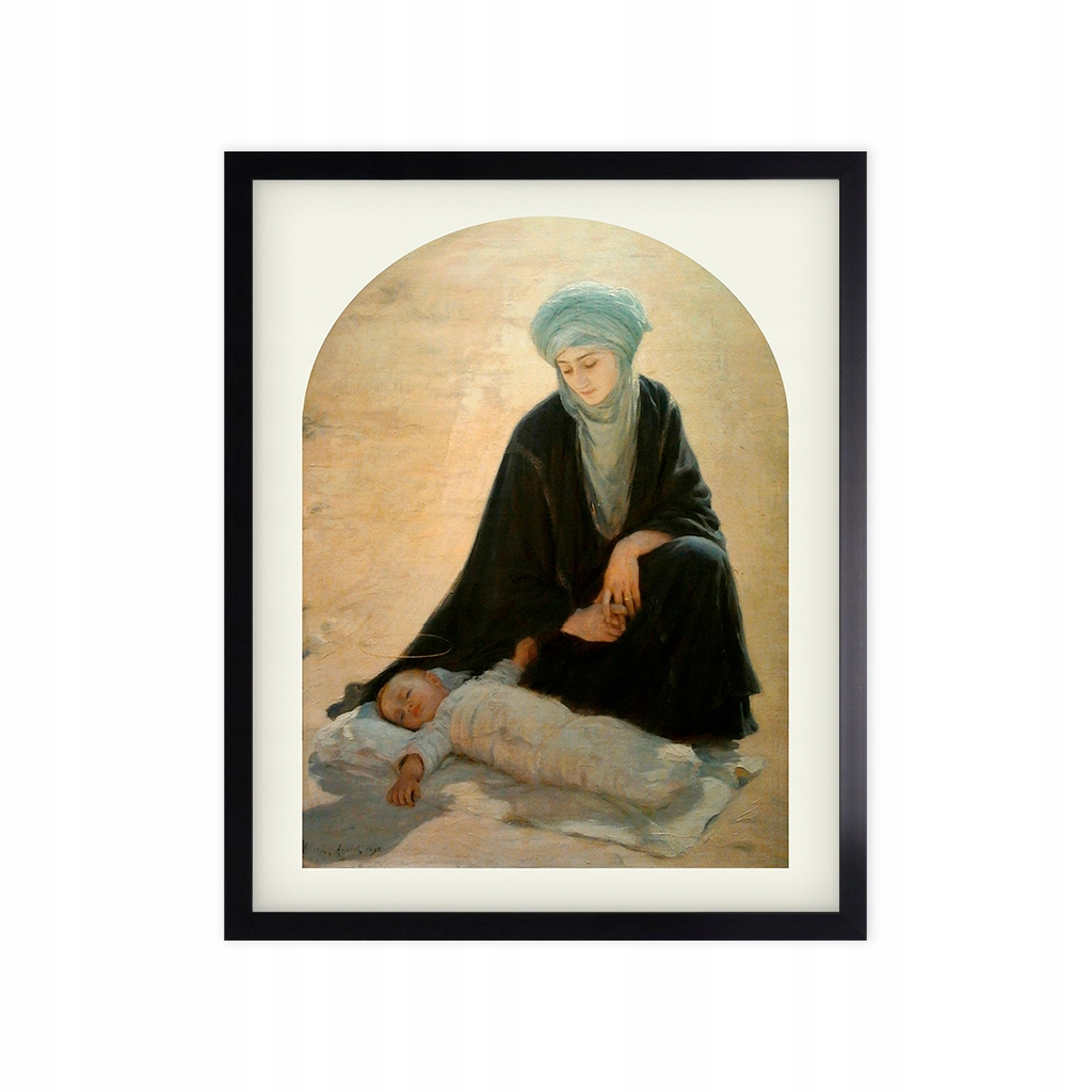 Aublet Matka Boží Arabský dětský spánek