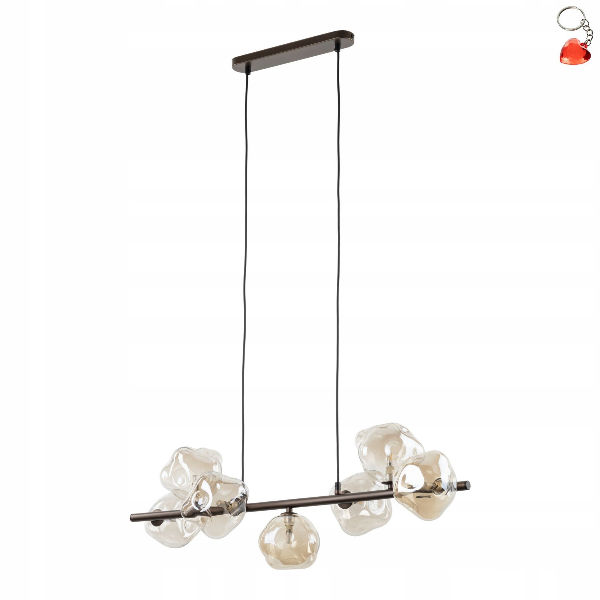 Lampa wisząca Lava Brown 11033 Tk Lighting