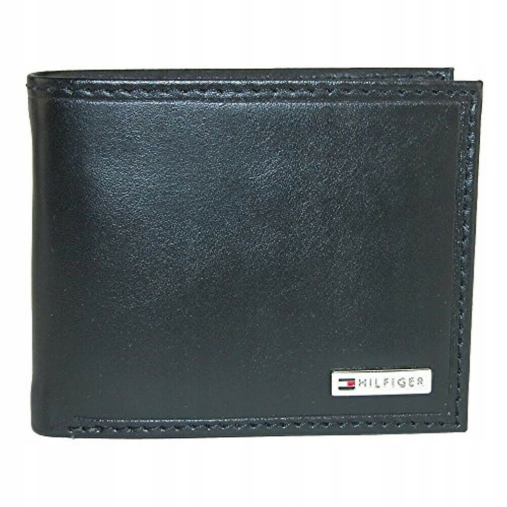 

Portfel skórzany Tommy Hilfiger Czarny Rfid GW24m