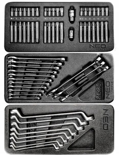 NEO 84-221 WÓZEK NARZĘDZIOWY WARSZTATOWY Z WYPOSAŻENIEM 149el 6