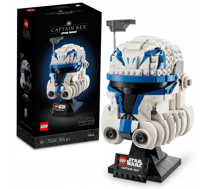 

Klocki Lego Star wars Gwiezdne Wojny Hełm Kpt Rex