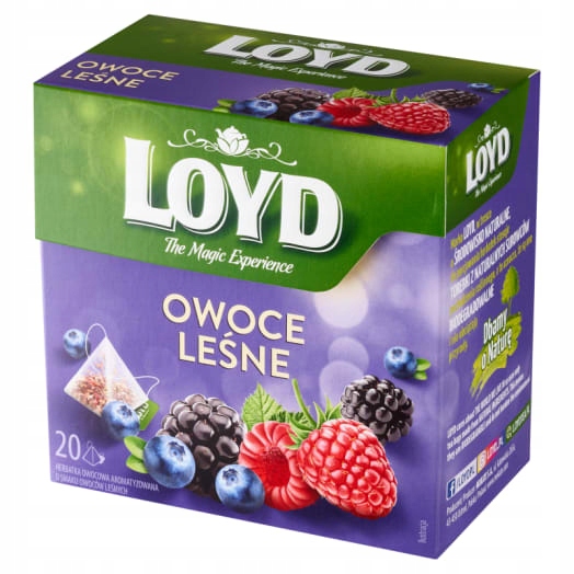 Levně Loyd Tea Čaj Lesní ovoce 20 sáčků ex.