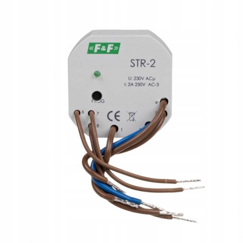 Jednotlačítkový ovladač rolet STR-2