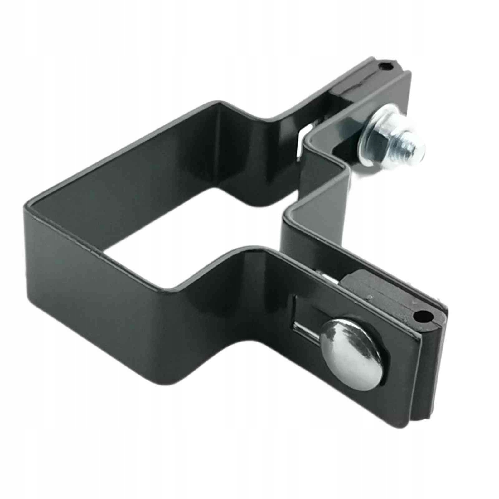 Obejma słupka 60x40 narożna antracyt komplet