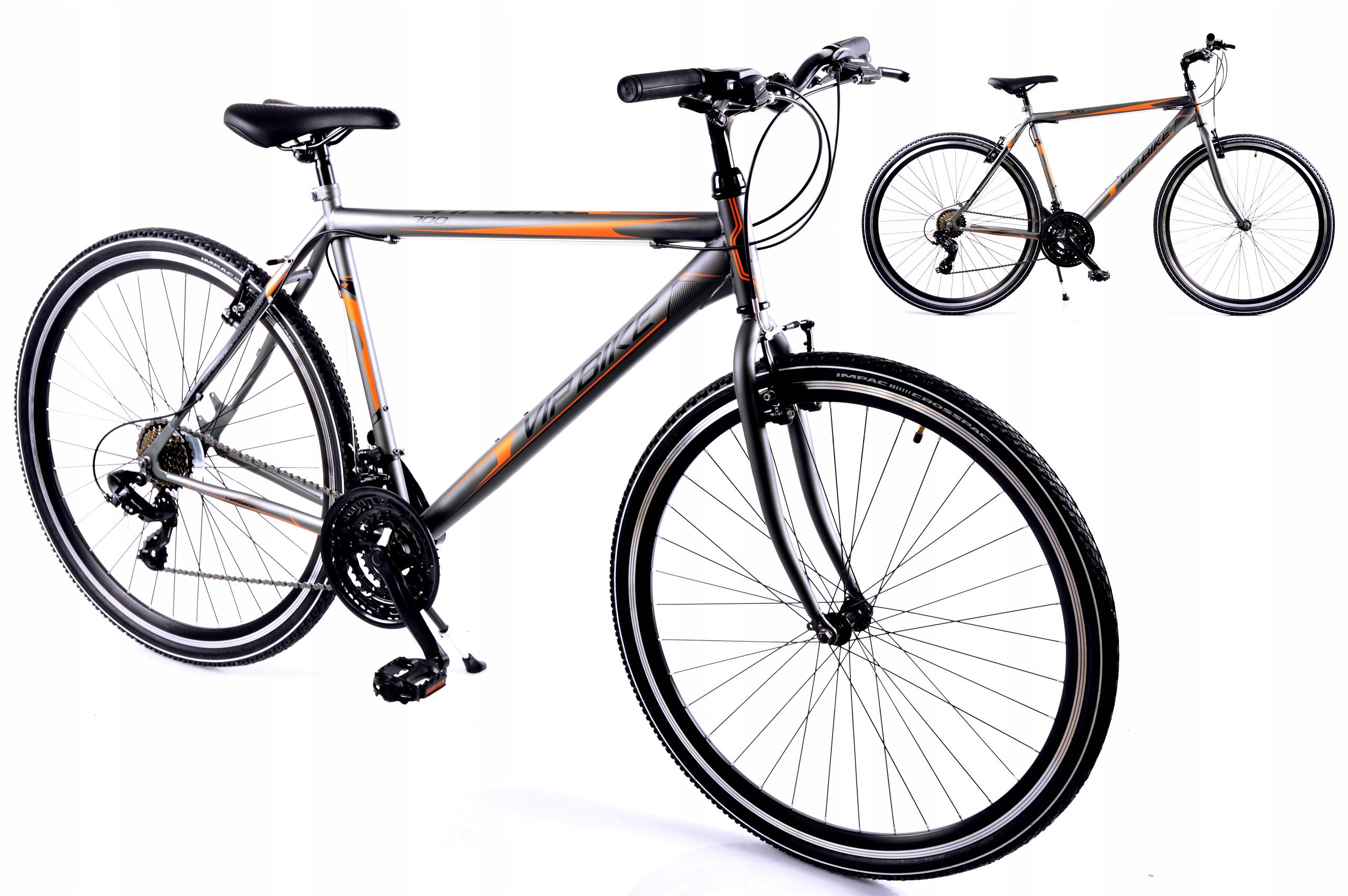 Rower Męski Vip Bike Cross 700 Szt M21 grafi-pom