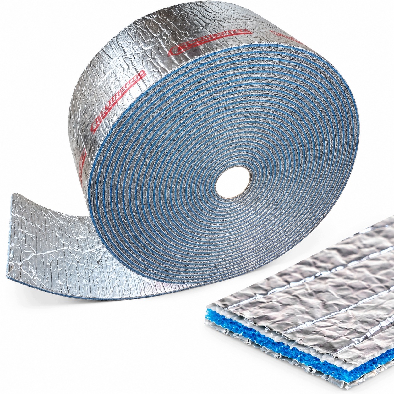 Aluthermo Quattro termoizolační podložka 25 cm, izolace nadpraží 6,25 m2 25 m