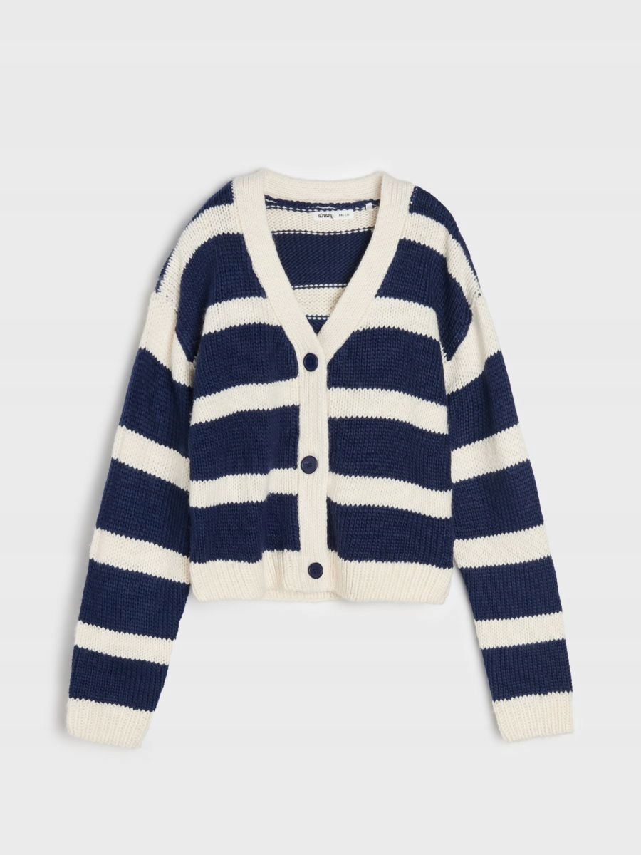 RK794 sweter w paski Sinsay kardigan cm