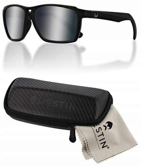 Sluneční brýle Westin W6 Street 150 Matte Black -lb Smoke lm Blue White Ar Blue